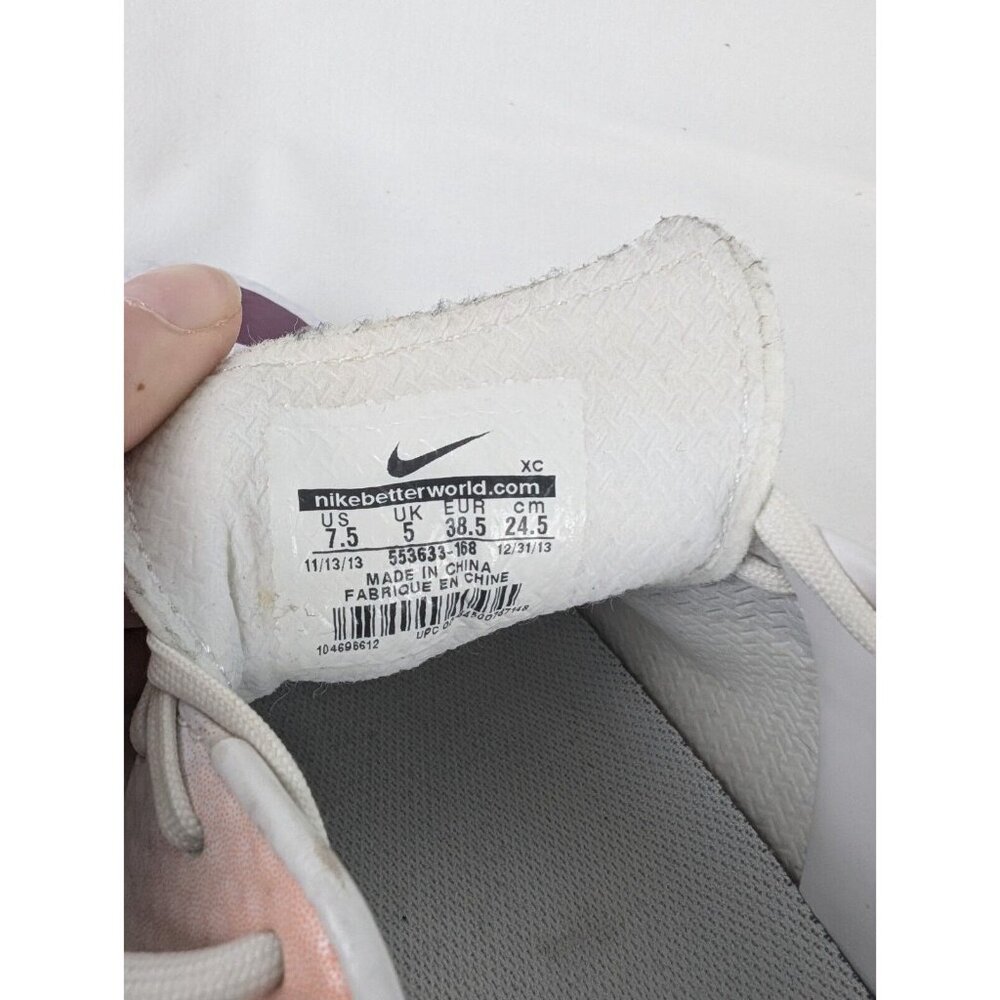 Nike womans Mercurial Victory IV FG 553633 168 White Soccer Cleats Shoes 7.5W - Picture 7 of 7